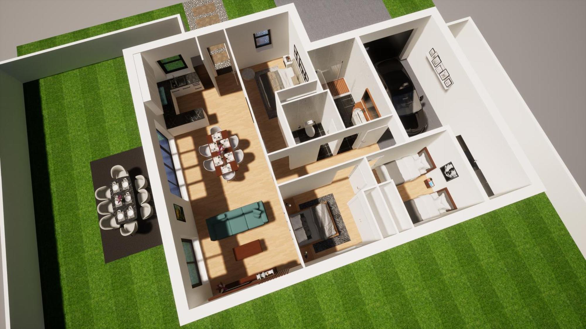 Holiday home L'evasion Coloree - Maison Vive Et Moderne *